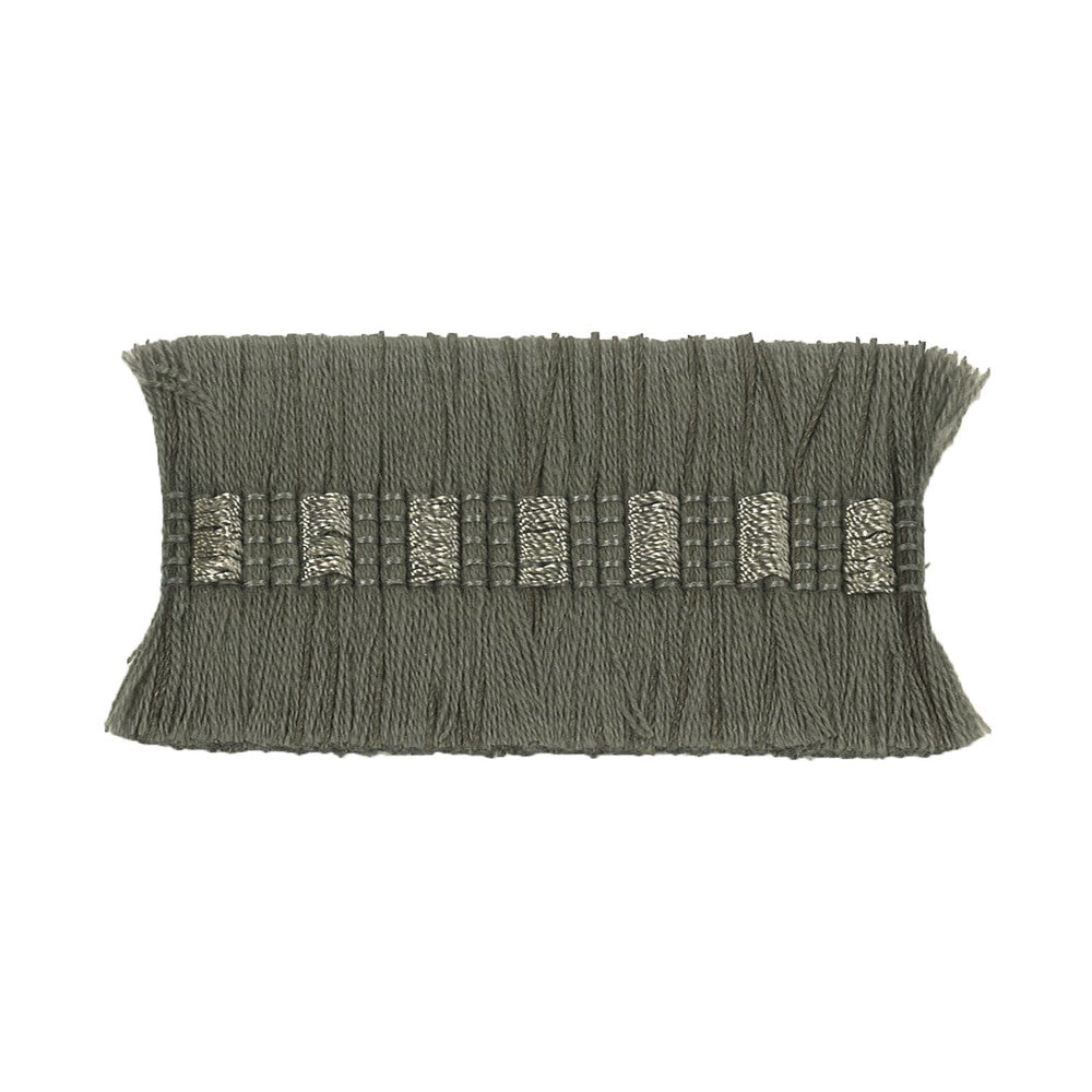 Boho 4 Grey by Stout Designer Trim METROPOLITAN 62%ACR 33%POL 5%SVI CHINA </p><p>Repeat: 0 1.75 in - Swanky Fabrics -