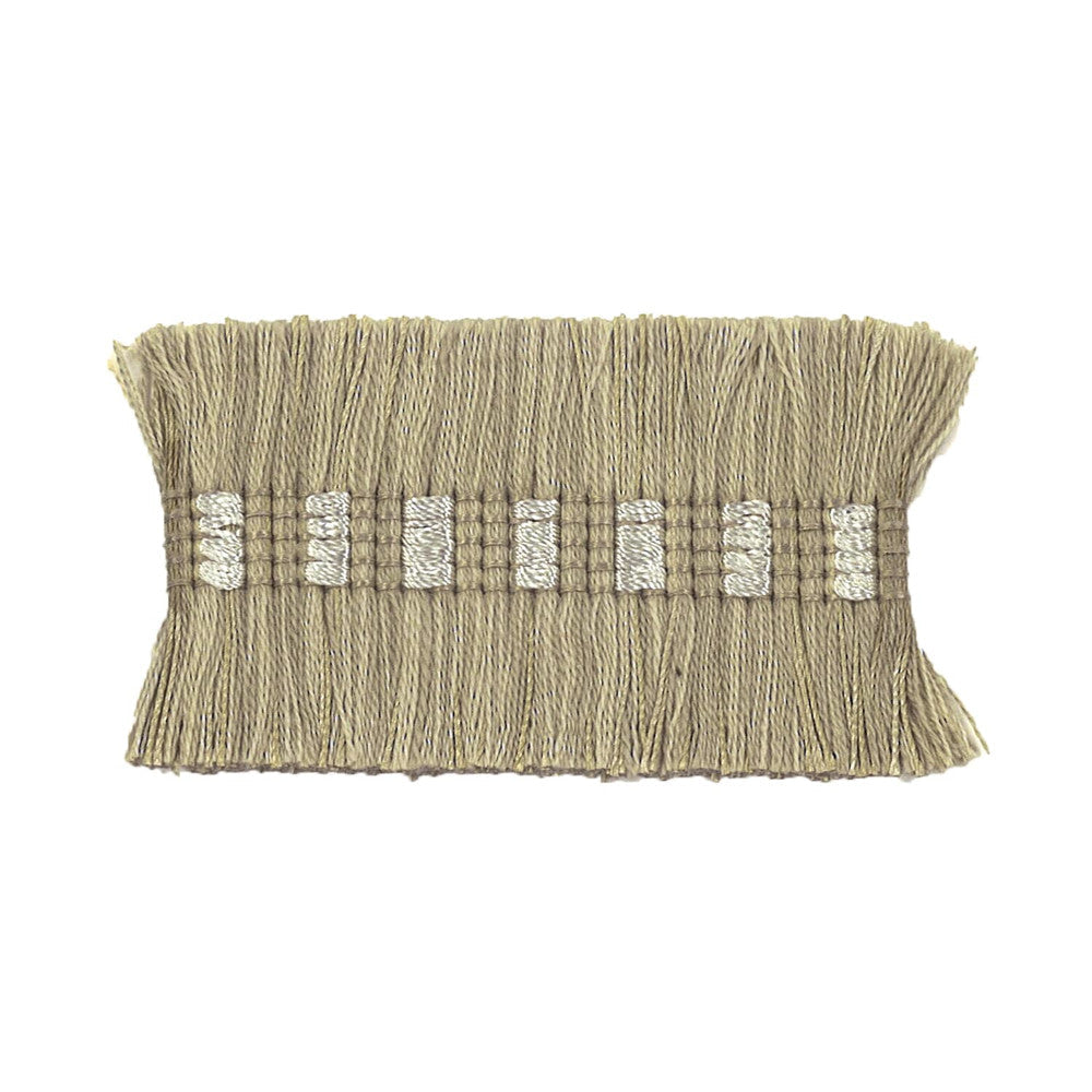 Boho 8 Toast by Stout Designer Trim METROPOLITAN TRIM 62%ACR 33%POL 5%SVI CHINA Horizontal: 0.5 and Vertical: 0 1.75 in - Swanky Fabrics -