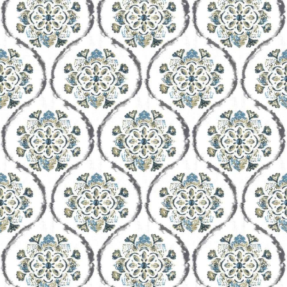 Bokadam 3 Denim by Aoc Fabric Aoc Fabric Bokadam 3 DenimFabric RAINBOW LIBRARY HORIZON/LAKE INDIA </p><p>Repeat: H: 8.875, V: 11.375 54 in - Fabric Carolina -