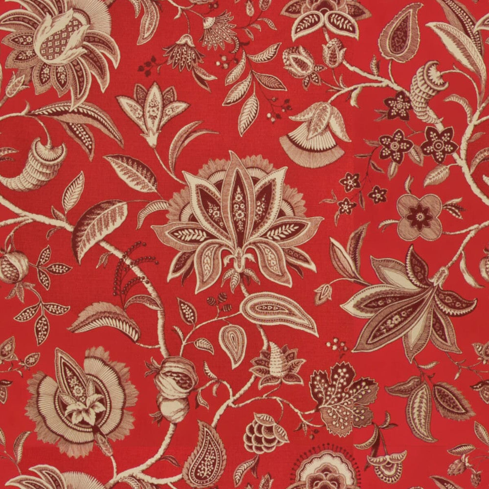 Bolos 1 Crimson by Stout Designer Fabric RAINBOW LIBRARY BLOSOM/CRANBERRY 100%COT PERU FLAME RETARDANT-U.F.A.C. CLASS 1 CATB 117-2013 WYZENBEEK 24 000 DOUBLE RUB WEAR TEST (HEAVY DUTY) </p><p>Repeat: 27 54 in - Swanky Fabrics -