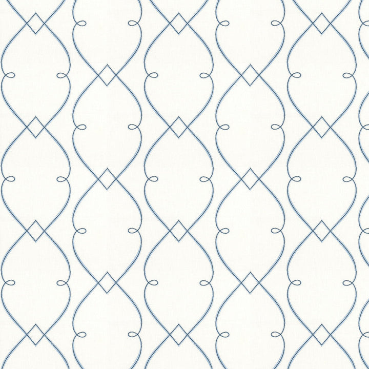 Bolster 3 Sky by Stout Designer Fabric COLOR MY WINDOW BREEZE/INK 55%POL 28%COT 9%LIN 8%SVI %VEMB INDIA Horizontal: 12.75 and Vertical: 9.25 51 in - Swanky Fabrics -