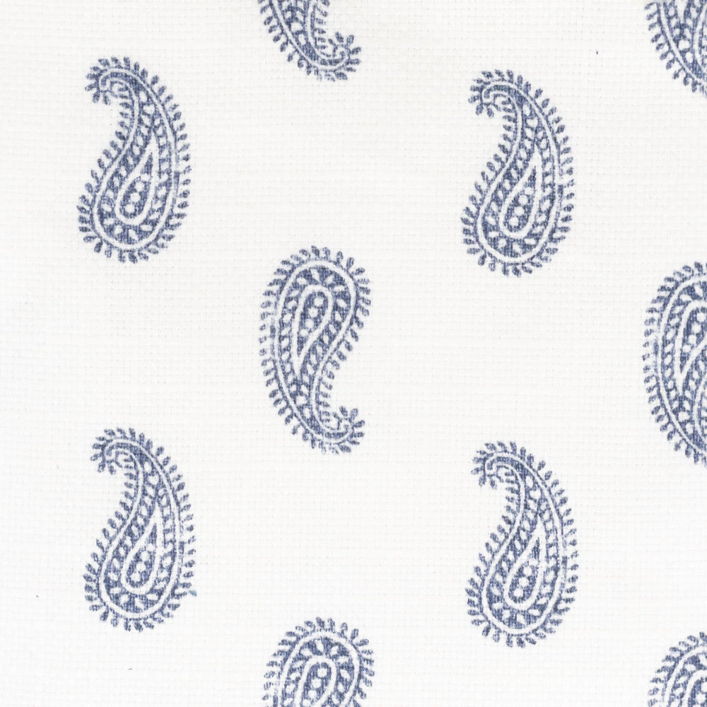 Bonham 1 Navy by Stout Designer Fabric LIVING IS EASY LAKE/OCEAN 100%POL CHINA Horizontal: 3.000 and Vertical: 2.750 54 in - Swanky Fabrics -