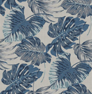 Norbar Fabric Bova Blue Linen