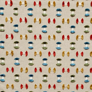 Magnolia Fabric Bowtie Rainbow