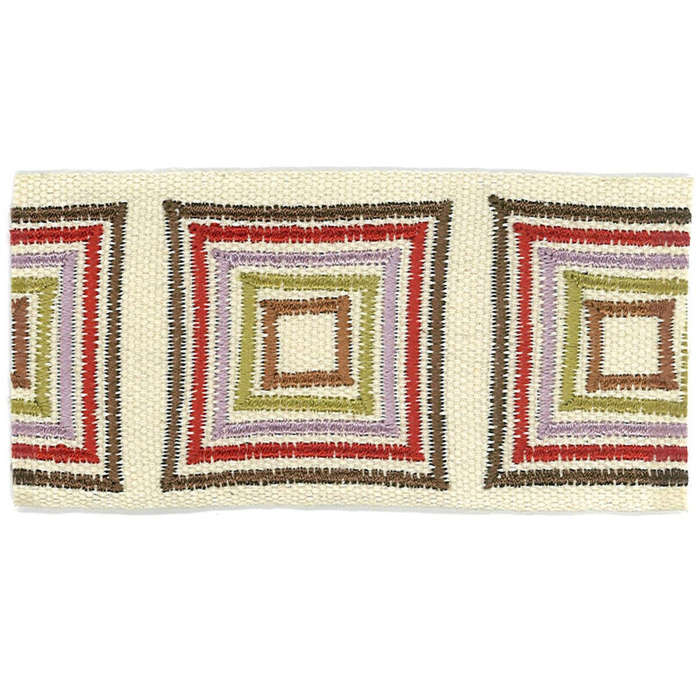 Boxcar 3 Mineral by Stout Designer Trim ACCENTS TAPES & BORDERS 100%SVI CHINA </p><p>Repeat: 0 2 in - Swanky Fabrics -
