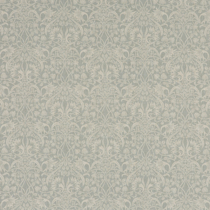 Fritillerie Aqua by G P & J Baker Designer Fabric ORIGINALS V VISCOSE - 85%;LINEN - 15% United Kingdom HEAVY Horizontal: 13.002 and Vertical: 13.396 53.978 - Swanky Fabrics -