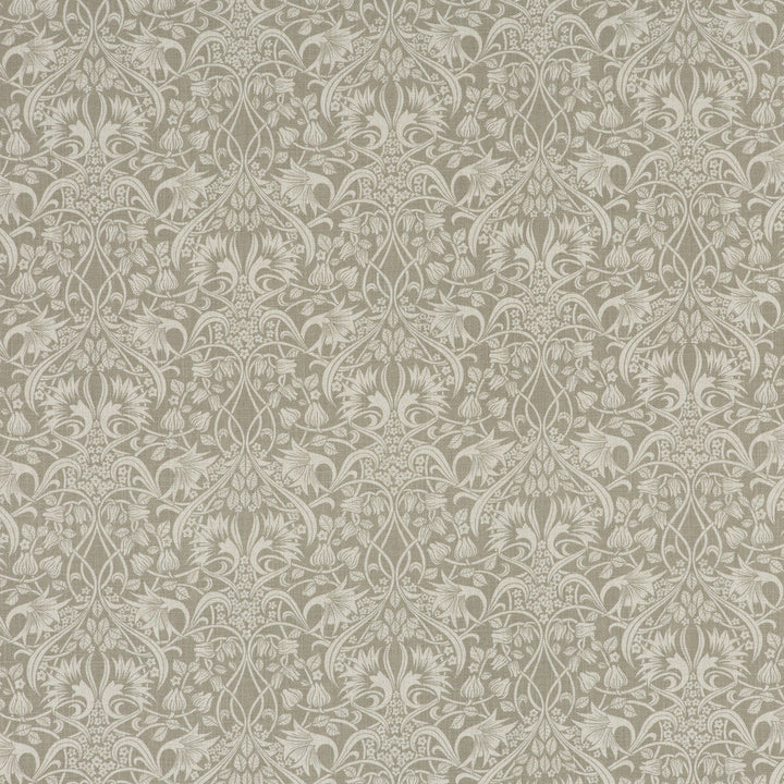 Fritillerie Warm Grey by G P & J Baker Designer Fabric ORIGINALS V VISCOSE - 85%;LINEN - 15% United Kingdom HEAVY Horizontal: 13.002 and Vertical: 13.396 53.978 - Swanky Fabrics -