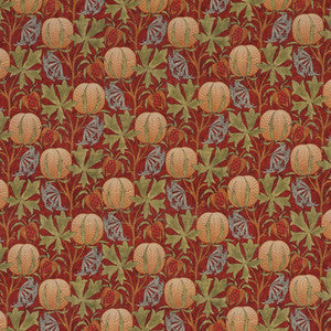 G P & J Baker Fabric Pumpkins Red/Green BP10621.2.0