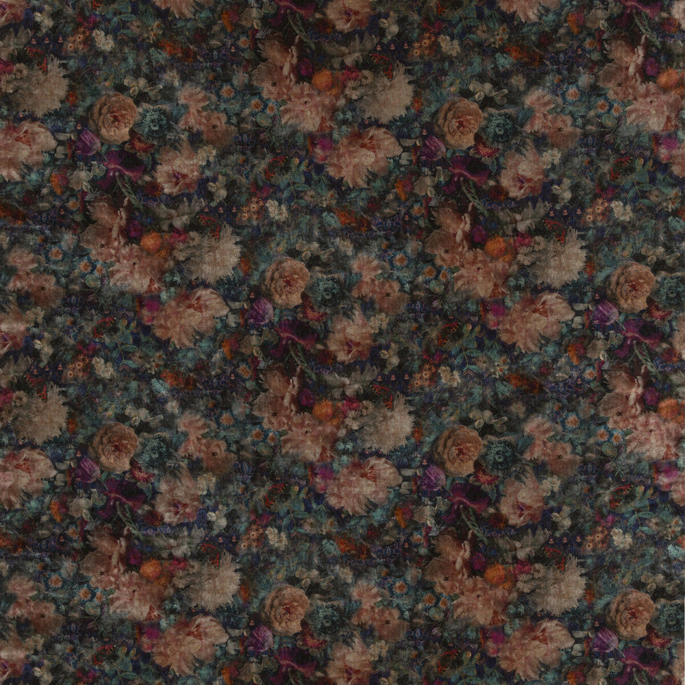 Royal Garden Velvet Jewel by G P & J Baker Fabric G P & J Baker Fabric Royal Garden Velvet JewelFabric HISTORIC ROYAL PALACES VISCOSE - 55%;COTTON - 45% Italy </p><p>Repeat: H: 27.186, V: 25.216 53.978 - Fabric Carolina -