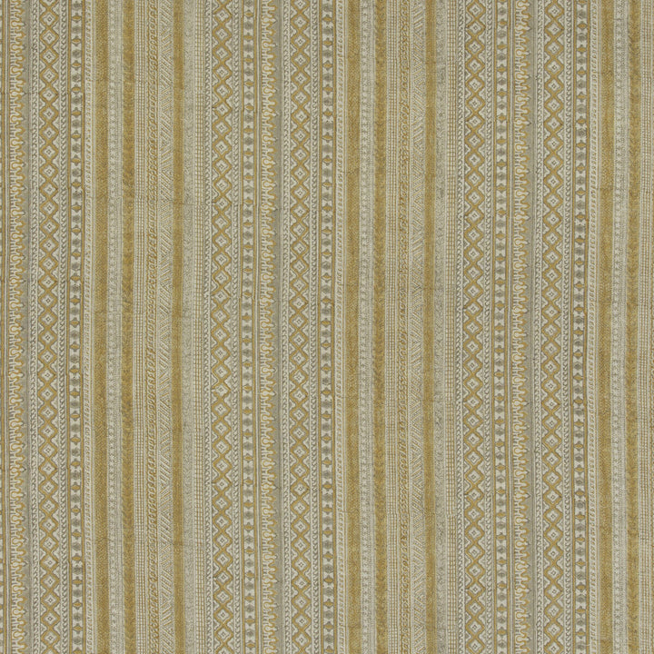 Kapisi Ochre by G P & J Baker Designer Fabric EAST TO WEST LINEN - 100% India - Horizontal: 14.381 and Vertical: 5.122 57.524 - Swanky Fabrics -