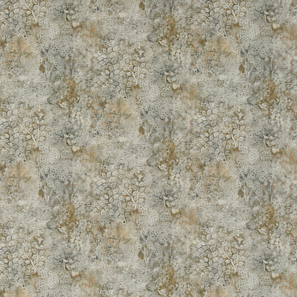 Persian Garden Linen Natural by G P & J Baker Designer Fabric EAST TO WEST COTTON - 46%;VISCOSE - 36%;LINEN - 18% Italy Horizontal: 27.383 and Vertical: 17.336 54.766 - Swanky Fabrics -