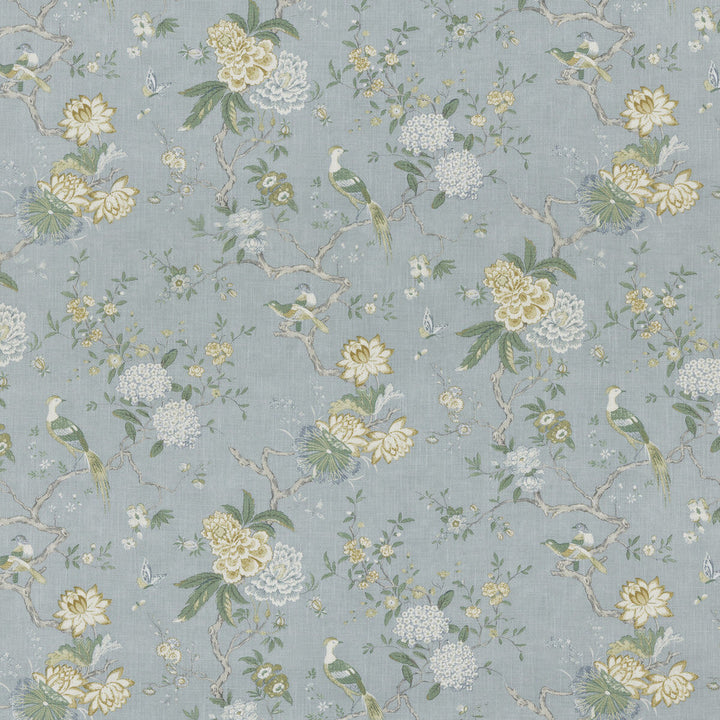 Oriental Bird Signature Soft Blue by G P & J Baker Fabric G P & J Baker Fabric Oriental Bird Signature Soft BlueFabric SIGNATURE PRINTS VISCOSE - 85%;LINEN - 15% United Kingdom </p><p>Repeat: H: 18.124, V: 31.126 53.978 - Fabric Carolina -