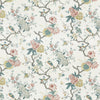 G P & J Baker Fabric Oriental Bird Signature Teal