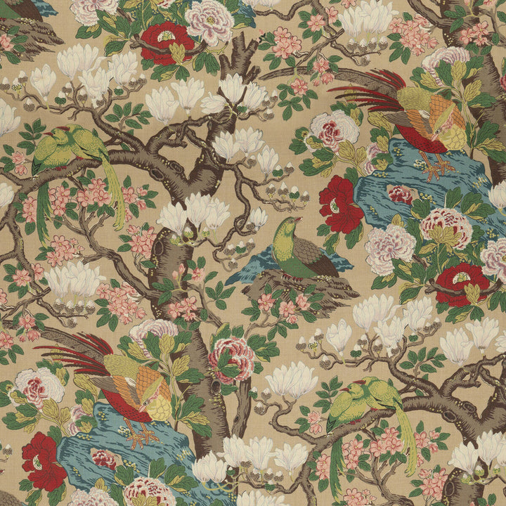 Rockbird Signature Multi by G P & J Baker Fabric G P & J Baker Fabric Rockbird Signature MultiFabric SIGNATURE PRINTS LINEN - 100% Thailand </p><p>Repeat: H: 48.068, V: 40.976 48.068 - Fabric Carolina -