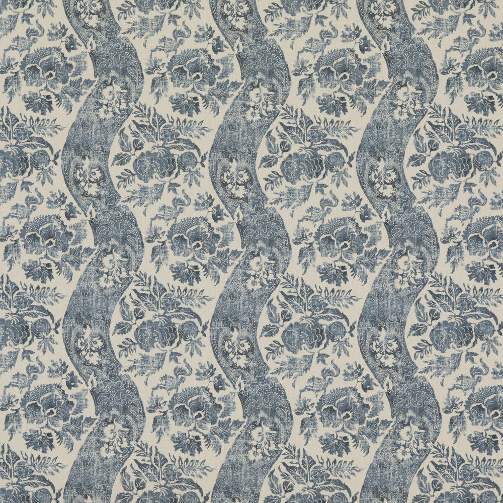 Caldbeck Indigo/Linen by G P & J Baker Fabric G P & J Baker Fabric Caldbeck Indigo/LinenFabric SIGNATURE PRINTS LINEN - 100% Thailand </p><p>Repeat: H: 13.002, V: 14.972 52.008 - Fabric Carolina -