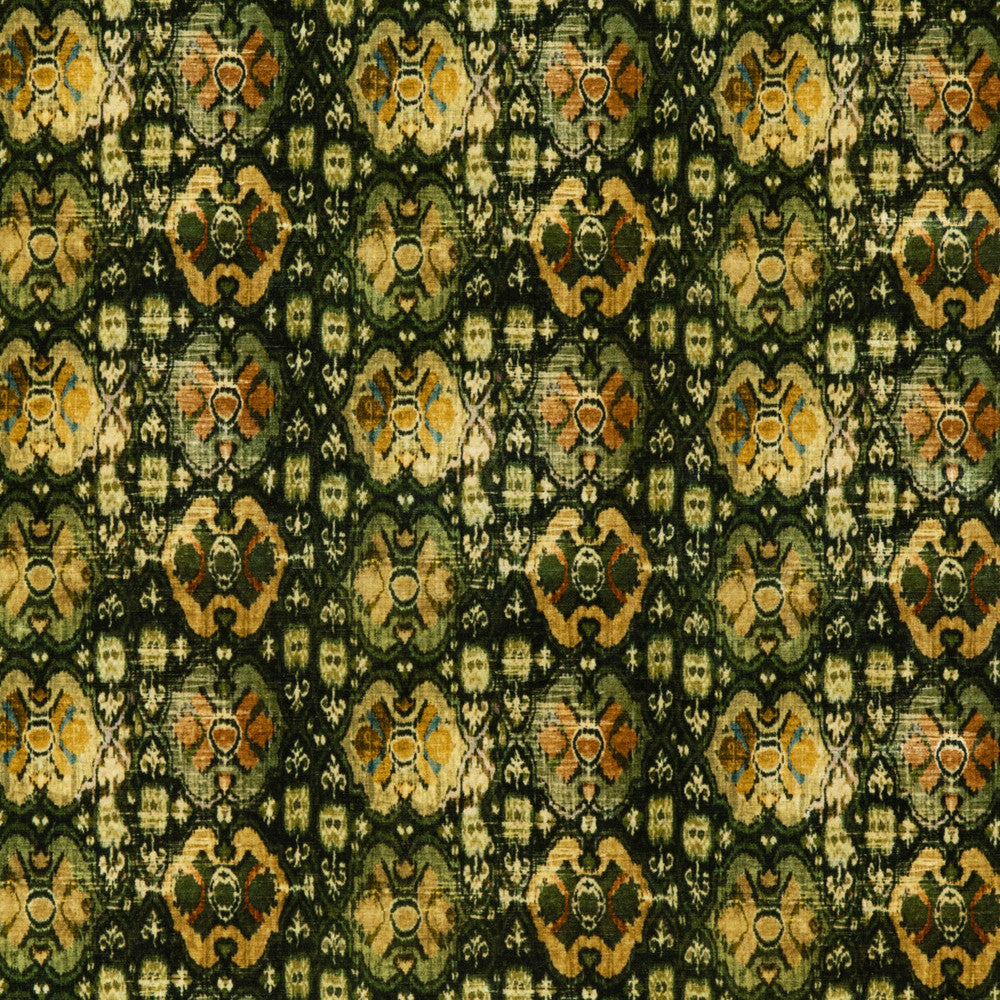 Petropolis Emerald by G P & J Baker Designer Fabric SIGNATURE VELVETS VISCOSE - 55%;COTTON - 45% Italy - Horizontal: 11.032 and Vertical: 10.244 55.16 - Swanky Fabrics -