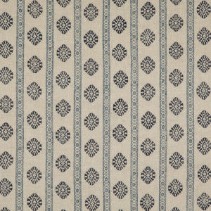 G P & J Baker Fabric Alma Indigo