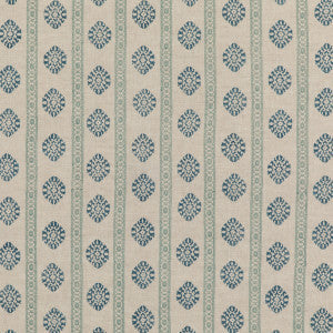 G P & J Baker Fabric Alma Aqua