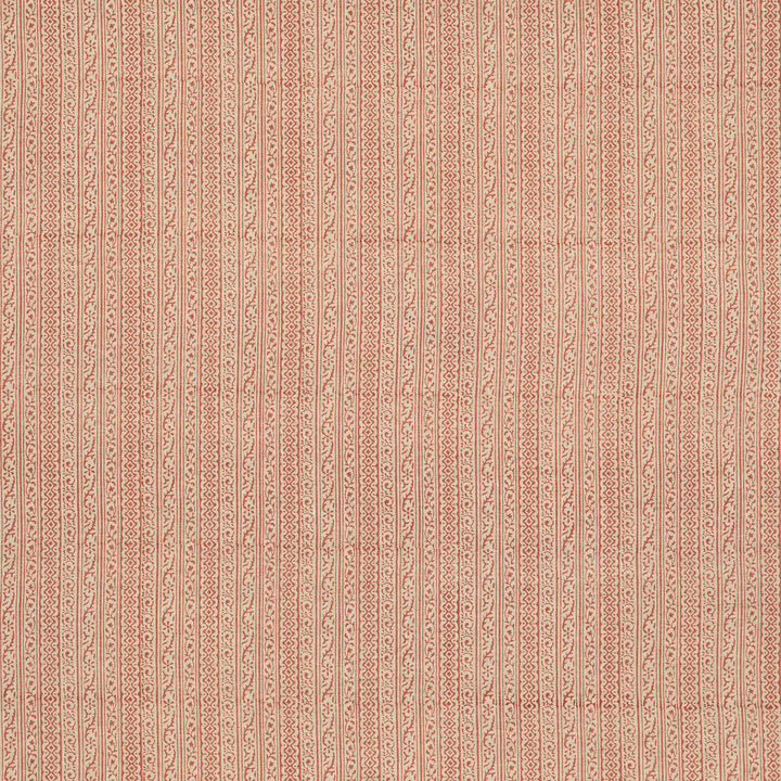 Cherbury Red by G P & J Baker Designer Fabric COROMANDEL SMALL PRINTS LINEN - 100% India - Horizontal: 2.955 and Vertical: 5.91 53.978 - Swanky Fabrics -