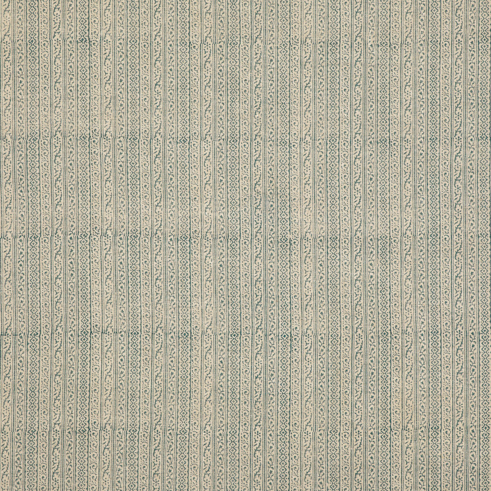 Cherbury Blue by G P & J Baker Designer Fabric COROMANDEL SMALL PRINTS LINEN - 100% India - Horizontal: 2.955 and Vertical: 5.91 53.978 - Swanky Fabrics -