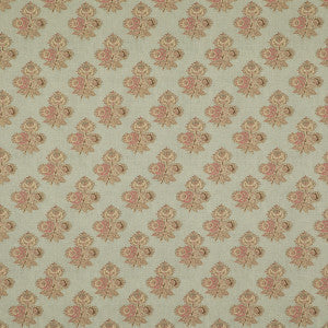 G P & J Baker Fabric Poppy Paisley Aqua