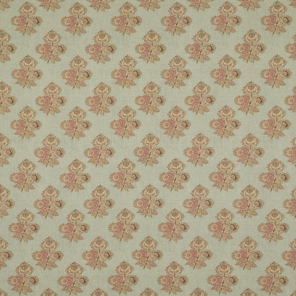 Poppy Paisley Aqua by G P & J Baker Fabric G P & J Baker Fabric Poppy Paisley AquaFabric COROMANDEL SMALL PRINTS VISCOSE - 82%;LINEN - 18% United Kingdom </p><p>Repeat: H: 5.4372, V: 5.91 54.372 - Fabric Carolina -