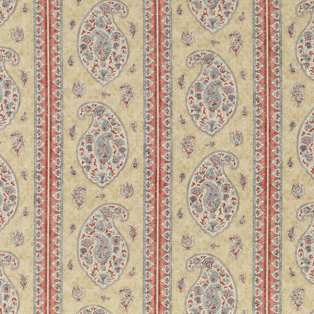 Coromandel Red/Blue by G P & J Baker Fabric G P & J Baker Fabric Coromandel Red/BlueFabric COROMANDEL LINEN - 100% United Kingdom </p><p>Repeat: H: 13.593, V: 24.822 54.372 - Fabric Carolina -