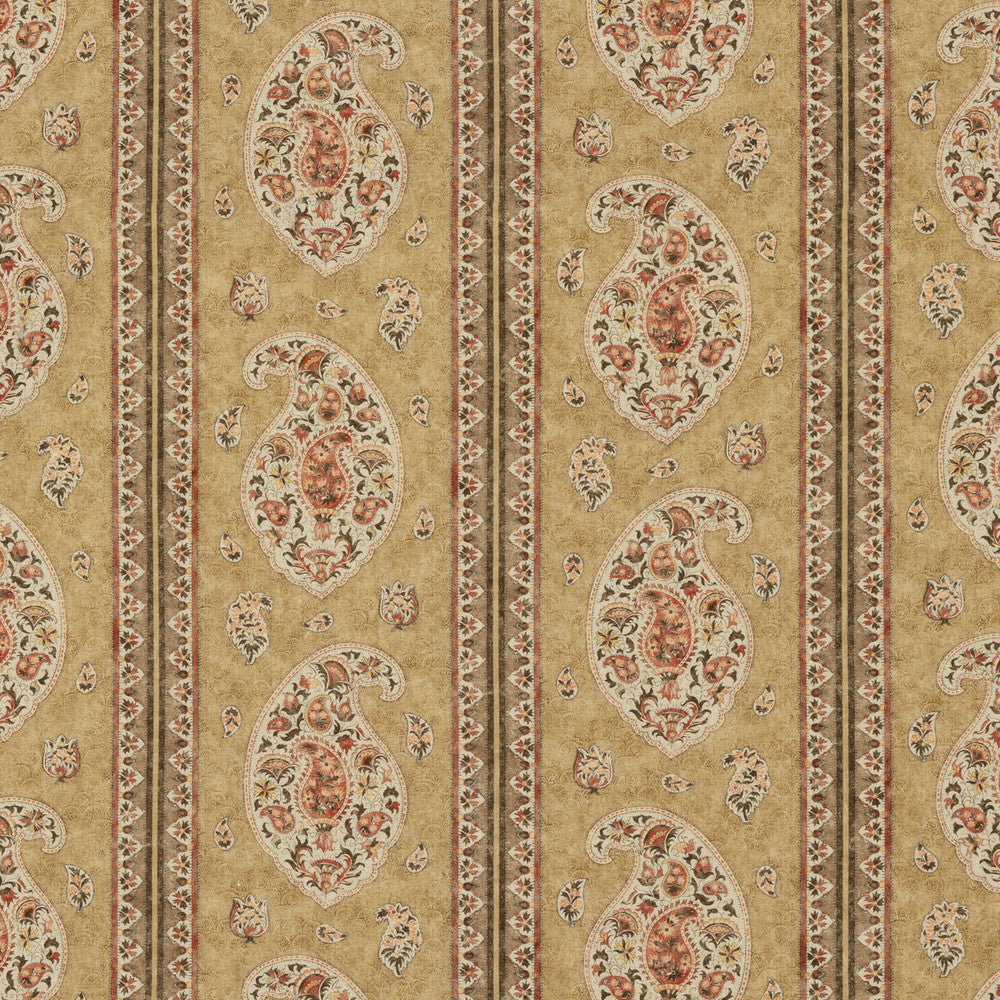 Coromandel Tobacco by G P & J Baker Designer Fabric COROMANDEL LINEN - 100% United Kingdom - Horizontal: 13.593 and Vertical: 24.822 54.372 - Swanky Fabrics -