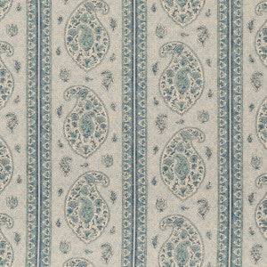 G P & J Baker Fabric Coromandel Blue