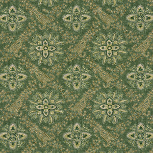 G P & J Baker Fabric Cashmira Emerald