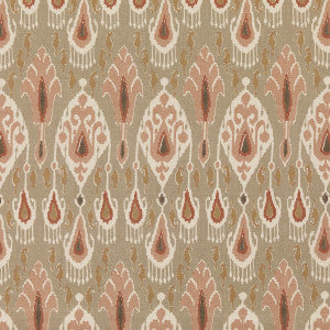 G P & J Baker Fabric Ikat Bokhara Neutral