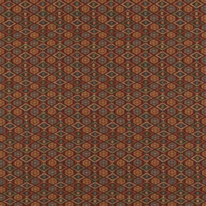 Balfour Red/Green by G P & J Baker Designer Fabric CHIFU VISCOSE - 82%;LINEN - 18% United Kingdom HEAVY Horizontal: 4.334 and Vertical: 6.698 53.978 - Swanky Fabrics -