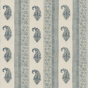 G P & J Baker Fabric Portobello Blue