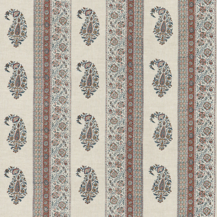 Portobello Red/Blue by G P & J Baker Fabric G P & J Baker Fabric Portobello Red/BlueFabric PORTOBELLO LINEN - 100% India </p><p>Repeat: H: 26.004, V: 9.456 52.008 - Fabric Carolina -