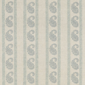 G P & J Baker Fabric Vintage Paisley Blue