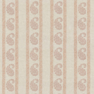 G P & J Baker Fabric Vintage Paisley Red
