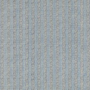 G P & J Baker Fabric Tetbury Stripe Blue