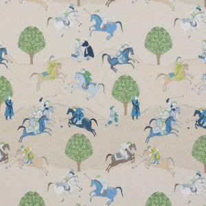 G P & J Baker Fabric Caspian Teal