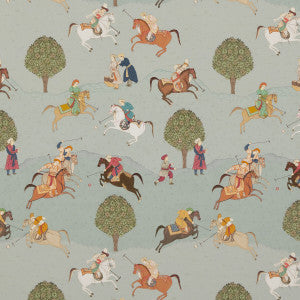 G P & J Baker Fabric Caspian Aqua