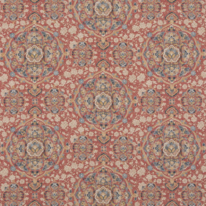 Kiana Red/Blue by G P & J Baker Fabric G P & J Baker Fabric Kiana Red/BlueFabric CASPIAN VISCOSE - 67%;LINEN - 33% United Kingdom </p><p>Repeat: H: 16.942, V: 23.64 51.22 - Fabric Carolina -