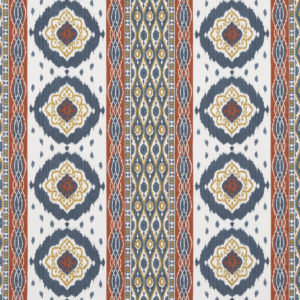 Crosby Indigo by G P & J Baker Fabric G P & J Baker Fabric Crosby IndigoFabric CASPIAN COTTON - 60%;LINEN - 40% India </p><p>Repeat: H: 26.989, V: 12.608 53.978 - Fabric Carolina -