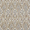 G P & J Baker Fabric Ikat Bokhara Linen Parchment