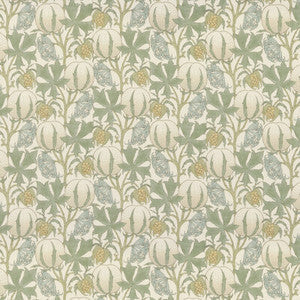 G P & J Baker Fabric Pumpkins Aqua