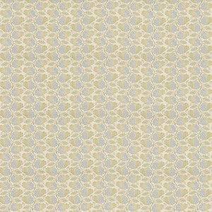 G P & J Baker Fabric Calcot Green/Blue