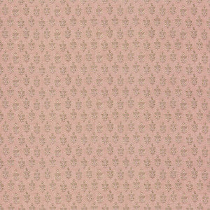 G P & J Baker Fabric Poppy Sprig Blush
