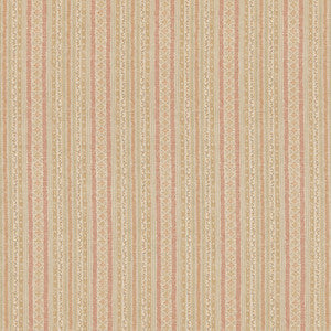 G P & J Baker Fabric Compton Red/Ochre