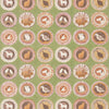 G P & J Baker Fabric Robina'S Dinner Party Green BP11047.3.0