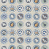 G P & J Baker Fabric Robina'S Dinner Party Blue BP11047.4.0