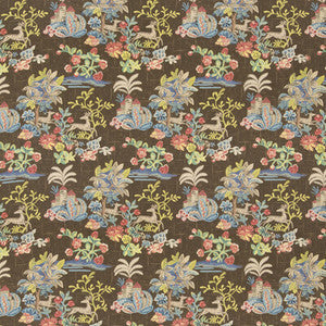 G P & J Baker Fabric Knight'S Tale Texture Cocoa BP11048.2.0