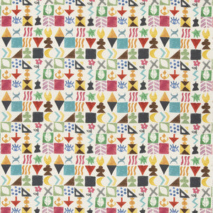 G P & J Baker Fabric Potato Print Jewel BP11049.1.0